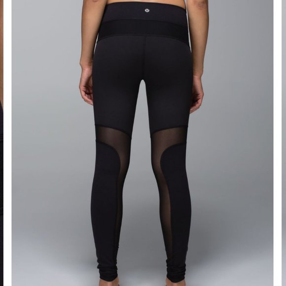 Lululemon Breathe Easy Mesh Panel Leggings - Picture 2 of 15